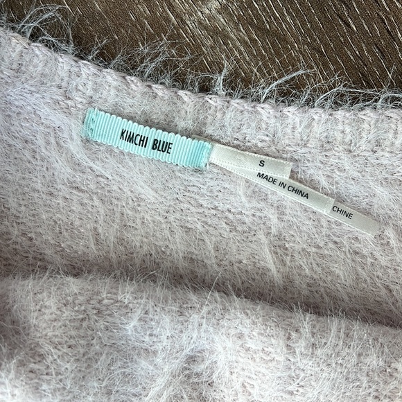 Urban Outfitters Kimchi Blue Fuzzy Crop Top - Picture 2 of 4